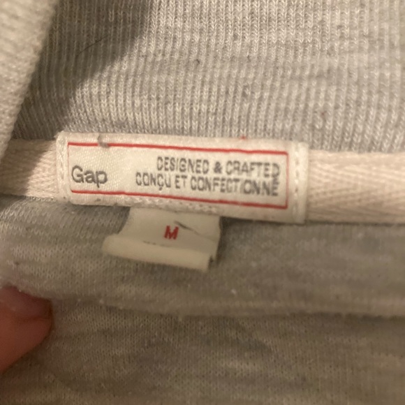 Gap grey quilted fall jacket - Picture 3 of 4